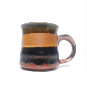 Handmade stoneware mug